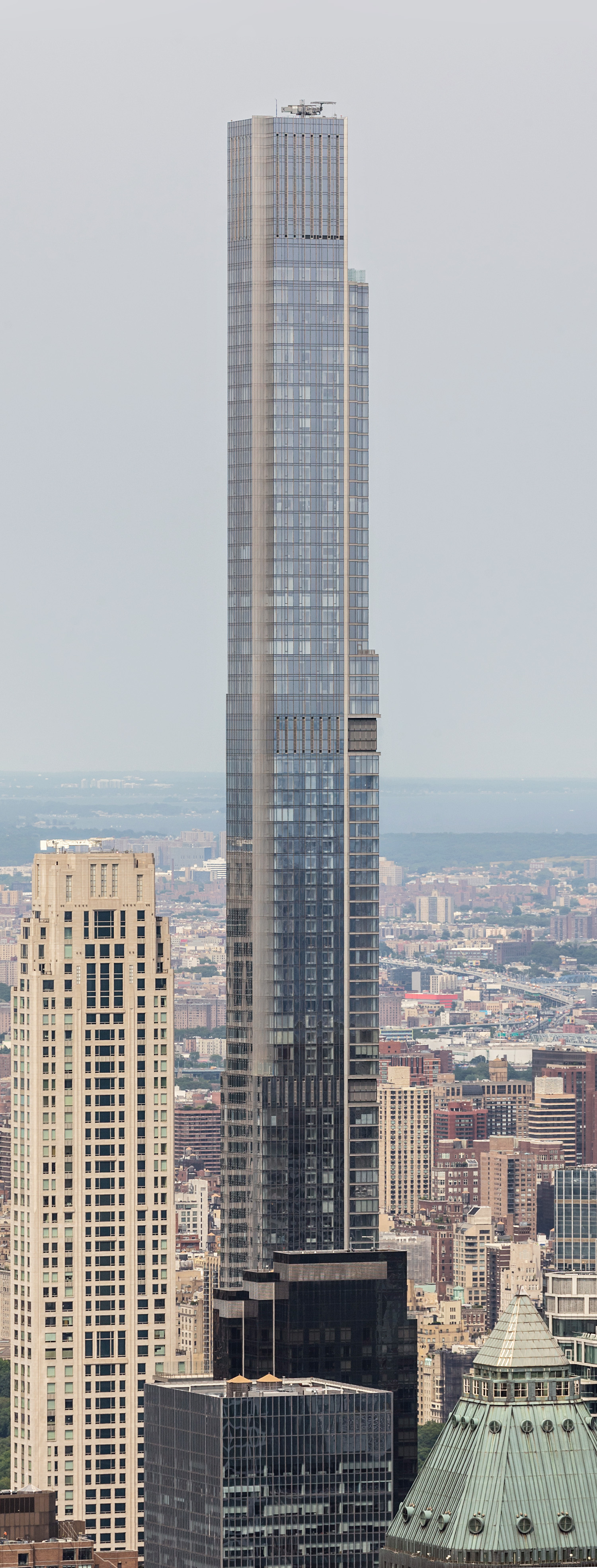 Central Park Tower, New York City - View from The Edge. © Mathias Beinling
